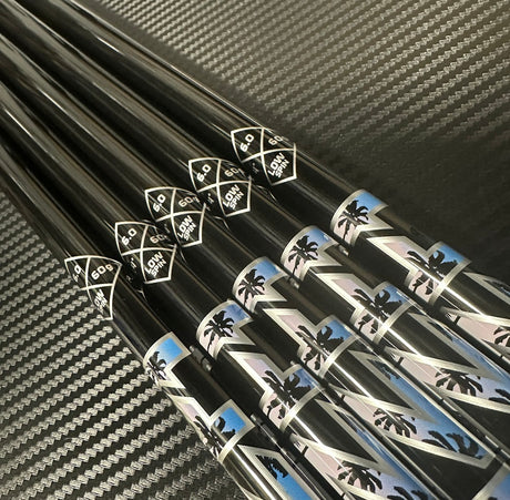 Limited Edition HZRDUS GEN4 Black Palm Tree Crew Edition Shaft 60 6.0