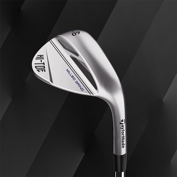 TaylorMade Milled Hi-Toe Chrome 58-13 Degree Wedge